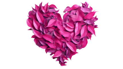 valentine's day background with floral heart and copy-space