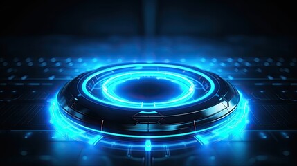 Obraz premium abstract blue background