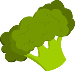 Broccoli flat vector design