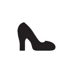 Women shoe vector icon. Woman shoe flat sign design. Women shoe symbol pictogram. UX UI icon