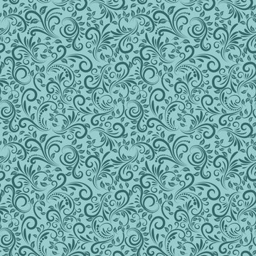 Seamless background in damascus style