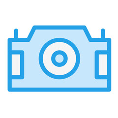 Camera Vector Icon Design Illustration
