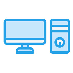 Pc Vector Icon Design Illustration