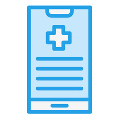 Fototapeta premium Mobile Phone Vector Icon Design Illustration