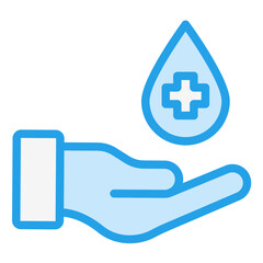 Blood Donation Vector Icon Design Illustration