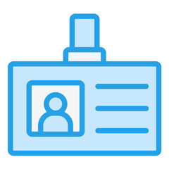 Identification Vector Icon Design Illustration