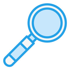 Magnifying Glass Vector Icon Design Illustration