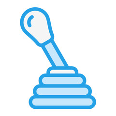 Gear stick Vector Icon Design Illustration