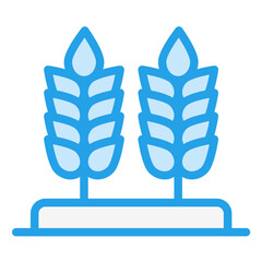 Wheat Vector Icon Design Illustration