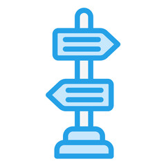 Signage Vector Icon Design Illustration