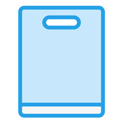 Cutting Board Vector Icon Design Illustration