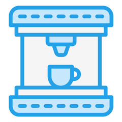 Coffee Maker Vector Icon Design Illustration