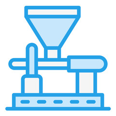 Coffee Mill Vector Icon Design Illustration