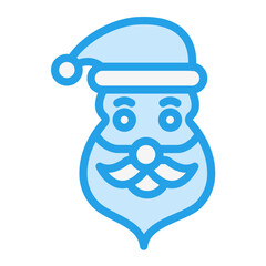 Santa claus Vector Icon Design Illustration
