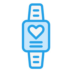 Obraz premium Smart Watch Vector Icon Design Illustration