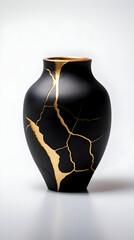 vase, Kintsugi pot