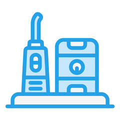 Dental Irrigator Vector Icon Design Illustration