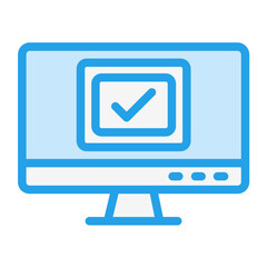 Checkbox Vector Icon Design Illustration