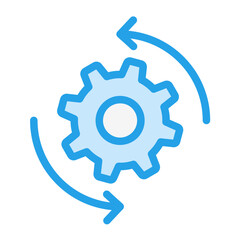 Agile Vector Icon Design Illustration