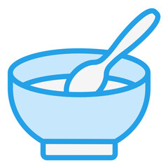 Soup Vector Icon Design Illustration