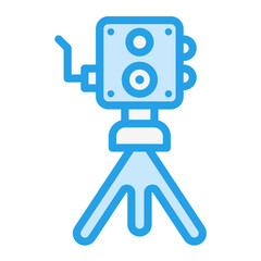 Old camera Vector Icon Design Illustration