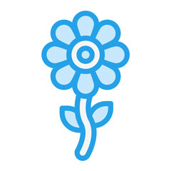 Flower Vector Icon Design Illustration