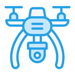 Drone Vector Icon Design Illustration