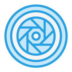 Diafragma Vector Icon Design Illustration