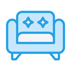 Armchair Vector Icon Design Illustration