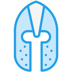 Knight helmet Vector Icon Design Illustration