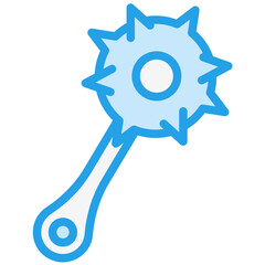 Mace Vector Icon Design Illustration