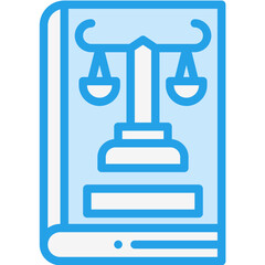 Company Law Vector Icon Design Illustration