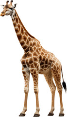 Naklejka premium Giraffe clip art