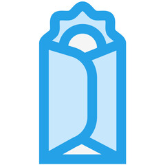 Burrito Vector Icon Design Illustration