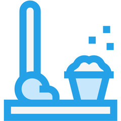 Floor cleaner Vector Icon Design Illustration