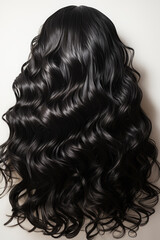 Fototapeta premium Schwarze Haare