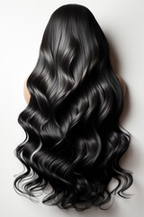 Fototapeta premium Schwarze Haare