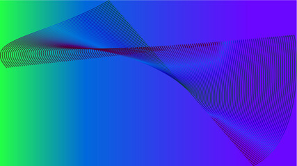 Fototapeta premium 3D modern wave curve abstract presentation background. Luxury paper cut background. Abstract decoration, halftone gradients, 3d Vector illustration. Dark blue background, blue path shape