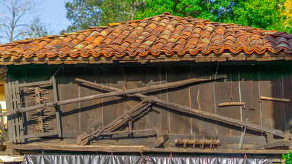 Architectural Beauty: Captivating Exterior View of Rooftop Structure