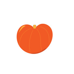 large large pumpkin on a white background