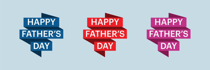 happy father's day typography.