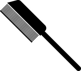 Pet comb icon