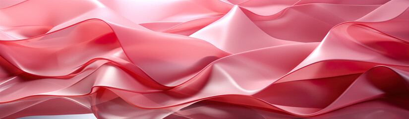 Obraz premium Background Made Of Bright Pink Material. Generative AI