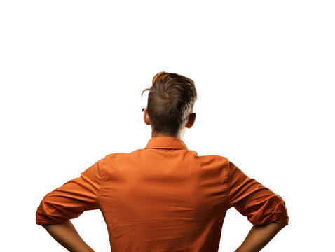 recommend clip art: Thinking man from the back