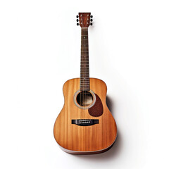 Naklejka premium Acoustic Guitar Alone