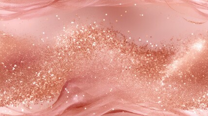 Fototapeta premium an abstract monochromatic glitter background in a deep midnight hue. The shimmering texture of the glitter adds a touch of elegance to this rich and vibrant background.