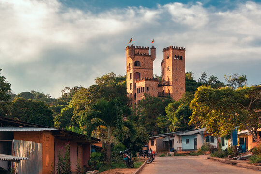 Amazonian Charm: Lamas Street with Castle in the Distance