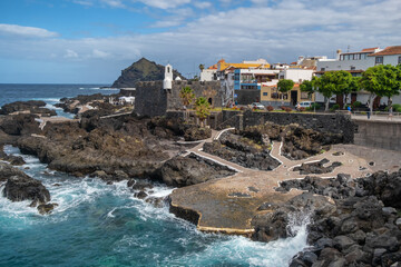 Fototapeta premium Castle of San Miguel at Garachico, Tenerife, Canary Islands, Spain