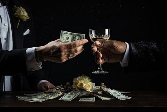 businessmen commit bribery