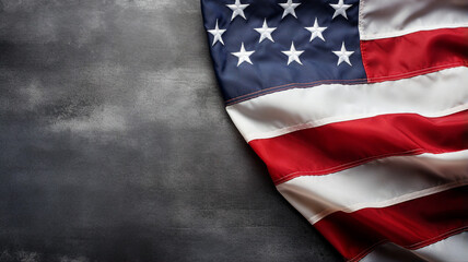 Flag USA, american memorial day